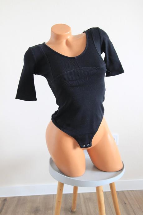 Čierny body top, xs, xs