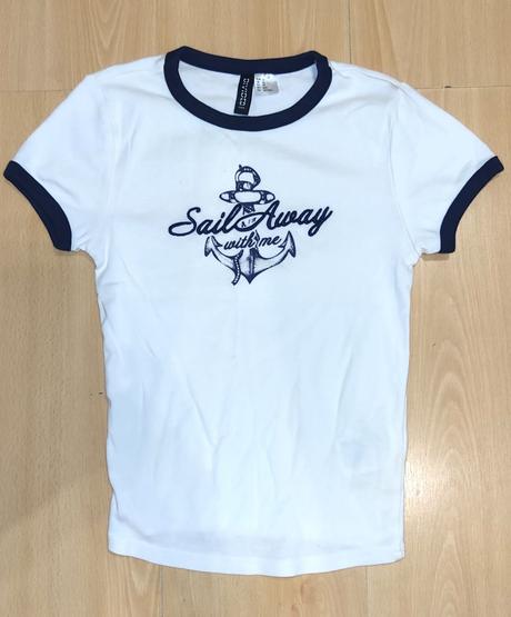 Biele tričko h&m, h&m,xs