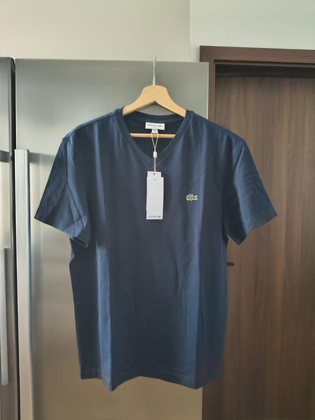 Lacoste pánske bavlnené tričko m, lacoste,m