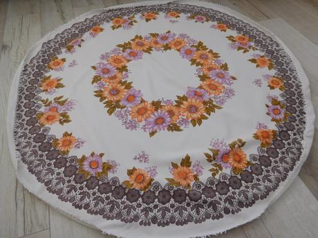 Obrus bavlnený okrúhly 150 cm priemer, 