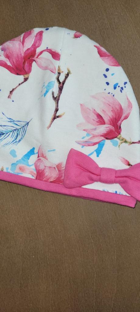 Handmade čiapka, nákrčník a čelenka, 40