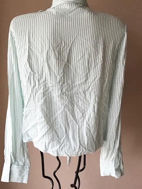 Blúzka s prúžkom peacocks /7, 40