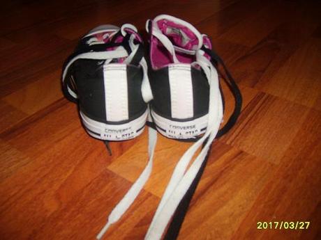 Plátenky, converse,37