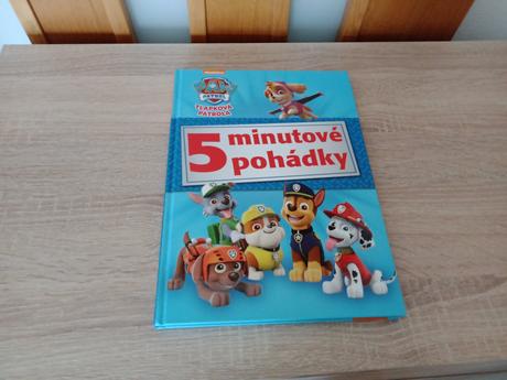 Kniha tlapková patrola-5 minutove pohadky, 