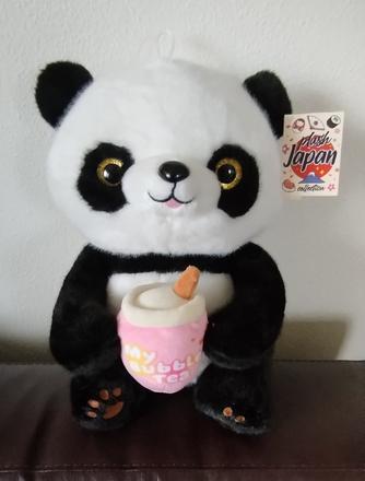 Panda bubble tea 30cm - plush japan kolekcia,