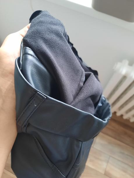 Kožené nohavice zara, zara,l