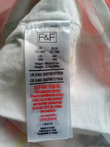 Letná tunika, f&f,86