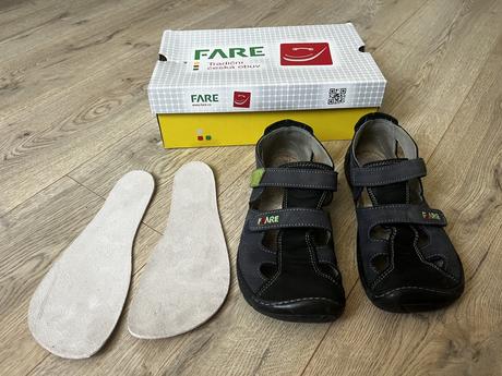 Barefoot sandálky v. 37, fare,37