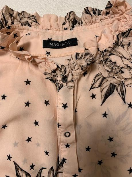 Blúzka vzorovaná zn. magenta, m