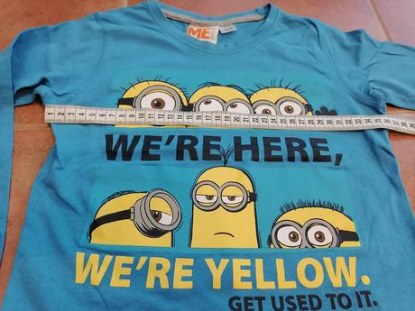 Tričko mimoni, veľ. 122/128, 122