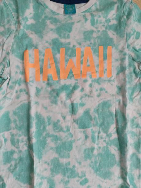 2x tričko oranžové, 128