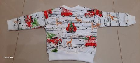 Mikina vianočný motív, 80