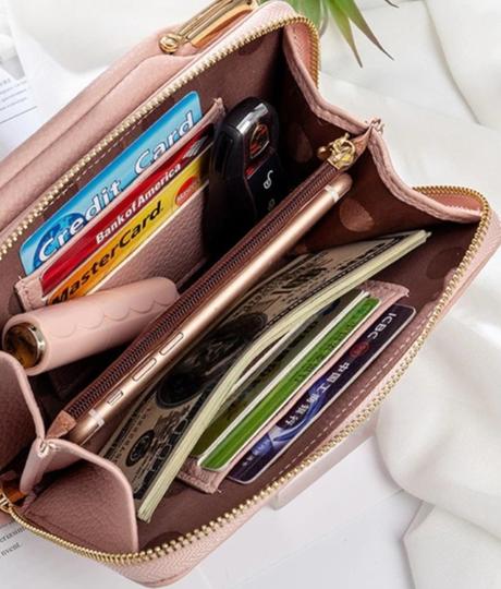 Crossbody puzdro na mobil a penazenka, 