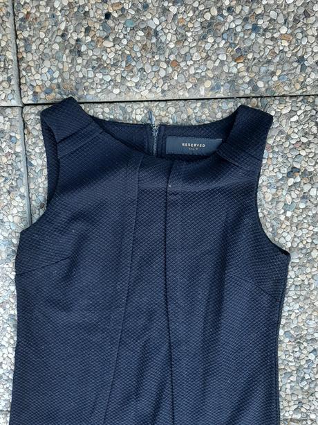 Čierne šaty reserved velk. m., reserved,m