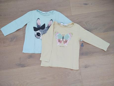 Tričko s dlhým rukávom, h&m,98