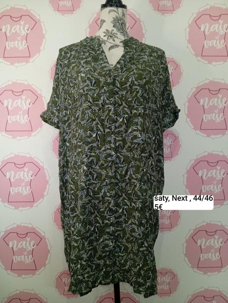 Vzorované šaty 44/46, next,44