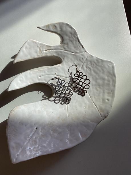 Náušnice katarína žiak folklórne nekonečno 4 cm, 