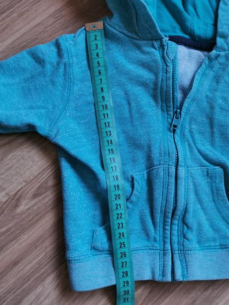 Tyrkysová mikina, f&f,74