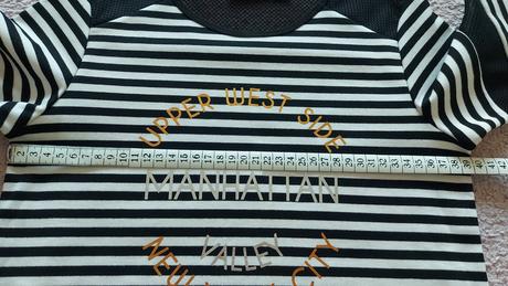 Šaty pruhované čierne č 134/140, pepperts,134