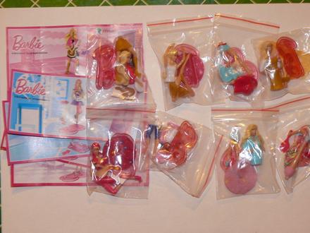 Kinder sada barbie ,