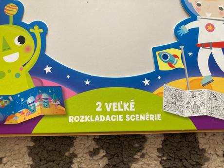 Kreatívne zošity vesmír 2ks,