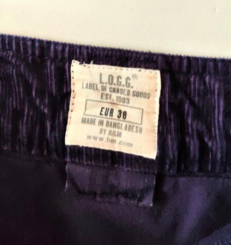 Menčestrová a-čková sukňa h&m, h&m,m