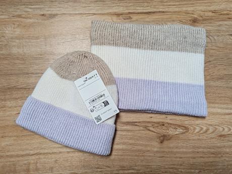 Set ciapka + sal 4-7 r, c&a,110