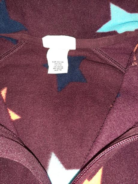 2 teplé mikiny 128/134, h&m,128