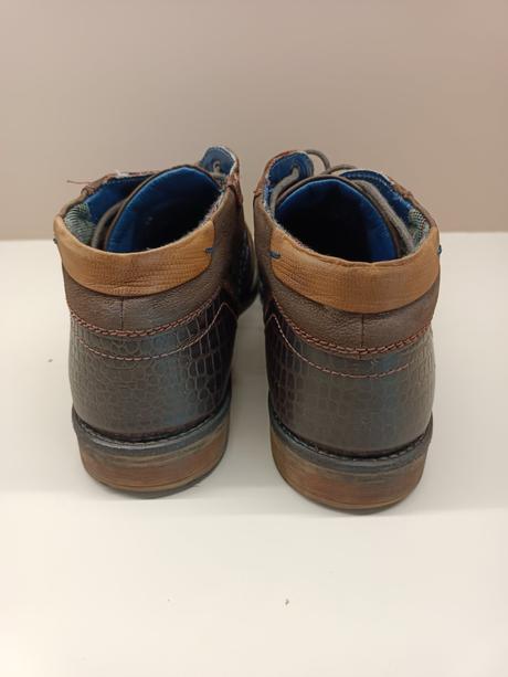 Pánske jesenné kožené poltopánky značky urban x 45, 45