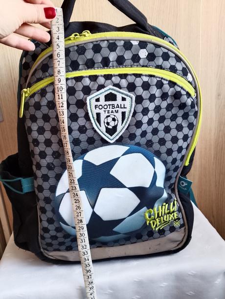 Školský batoh topgal futbalovy motív + peračník (2,