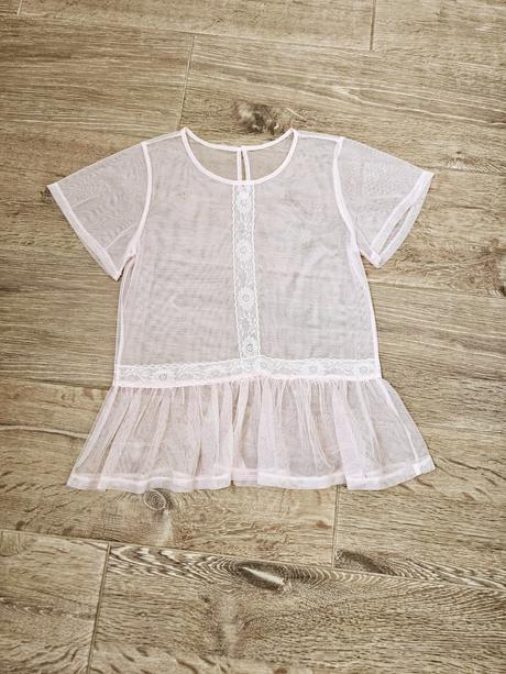 Priehladne tricko s volanom, orsay,s