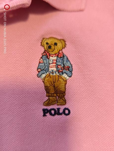 Ralph lauren bear originál dievčenské tričko 8-10, ralph lauren,140