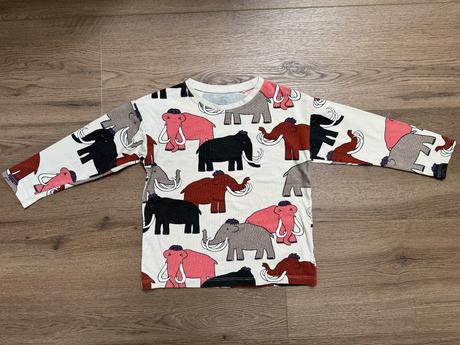 Tričko dlhý rukáv 110 lindex nosené, lindex,110