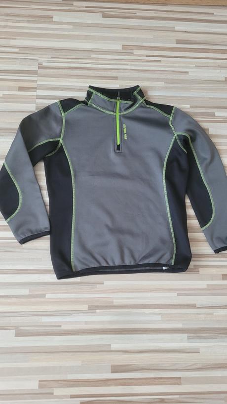 Siva sportova mikina, alpine pro,140