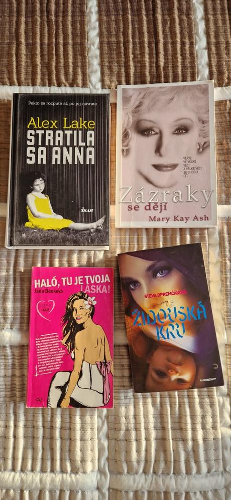 Predám knihy, romány, 