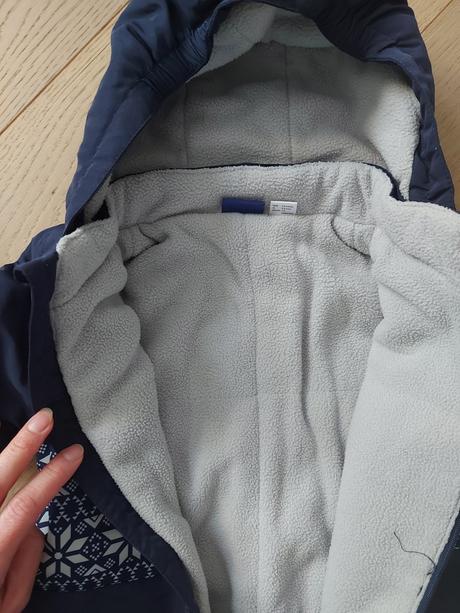 Zimný fleecovy overal - cicmansky vzor, lupilu,74