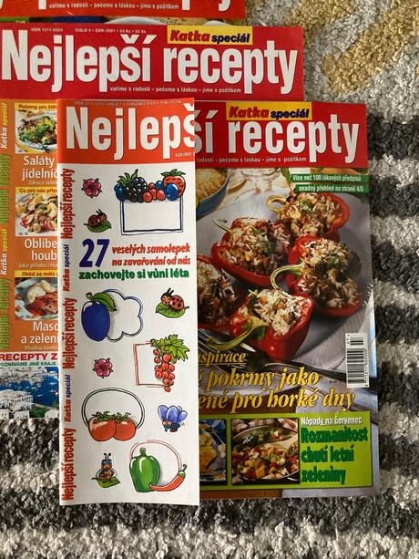 Najlepší recepty 5ks r.1999, 2001,