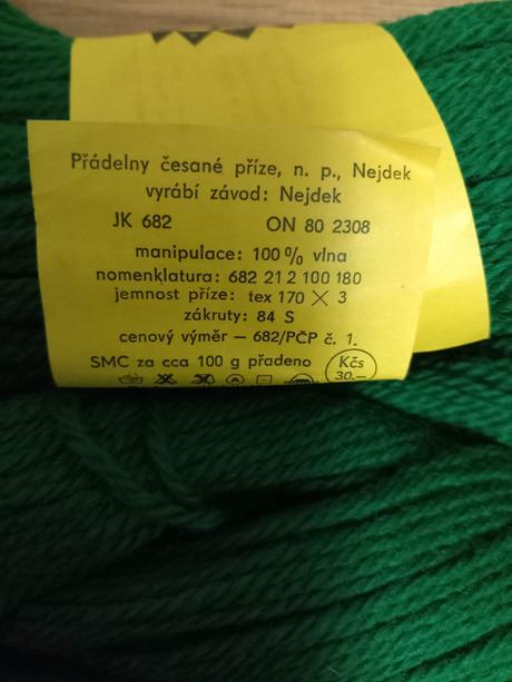 Nové vlny, cena za 1 klbko, 