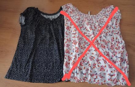 Čierne tričko, nkd,m