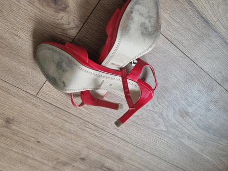 Lakované kožené sandálky baťa 36, baťa,36