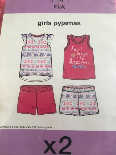 Dievcenske letne pyzamka 1,5-2r, f&f,92