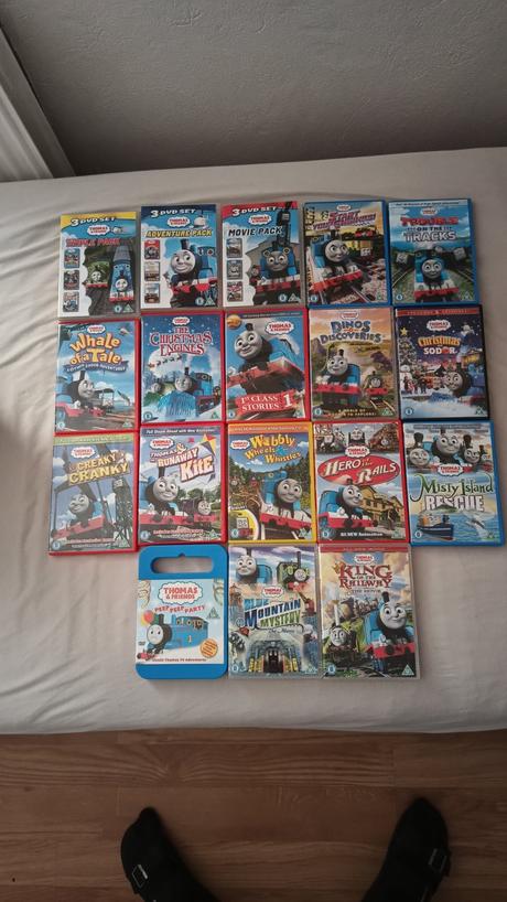 Thomas and friends dvd 26ks, 
