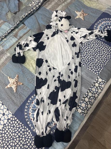 Maska na karneval kravička, 