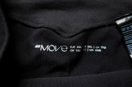 Kraťasky h&m move, h&m,xxl