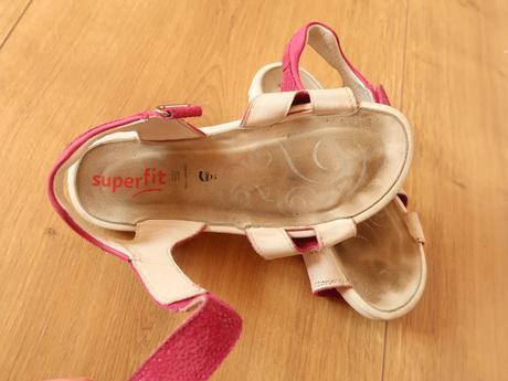 Sandálky superfit sparkle 32 (20,9 cm) ružové, superfit,32