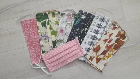 Rúško viac vzorov - strojové šitie,