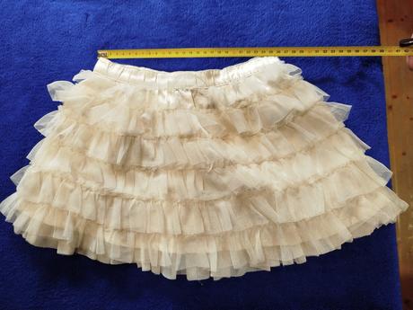 Tylová volániková suknička, gap,104