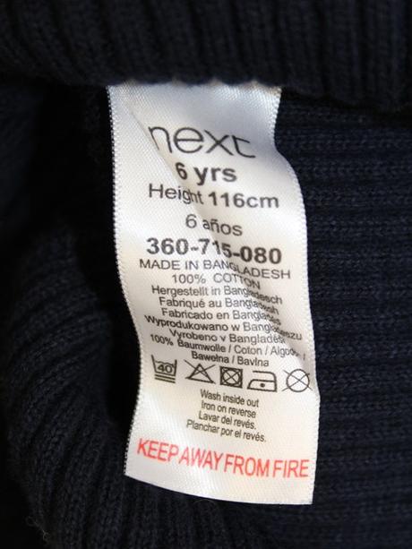 -dlhý rebrovaný kardigan/sveter next 6 r. a, next,116