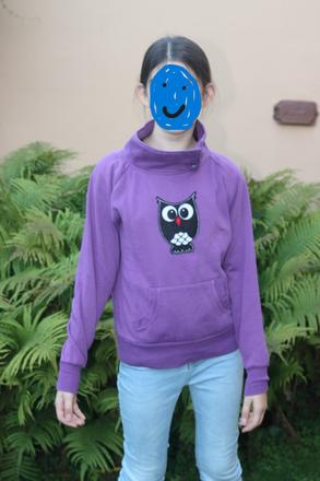 Mikina so sovou, 158