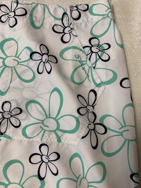 Tenká šušťáková kvetovaná sukňa zn. sam, s.a.m.,l